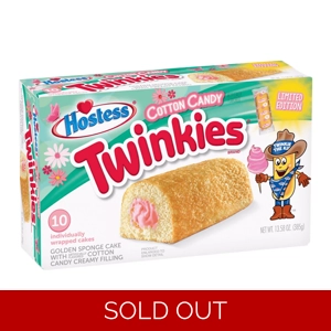 Hostess Cotton Candy Twinkies 10 Pack - American Cakes